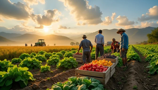 Vegetable export company India cold storage and farm sourcing facility