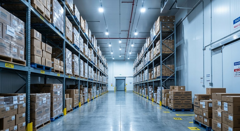 Vegetable export services India cold storage facility